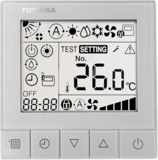 RBC-ASCU11-E Förenklad trådbunden fjärrkontroll (7302224)