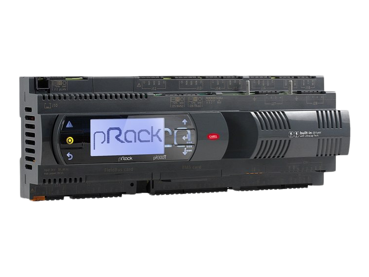 pRACK 300 Large CO2, Inbyggd display, RS485 serieansl, USB