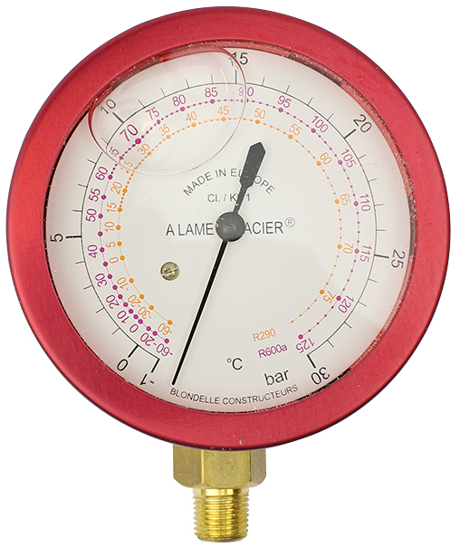 # Manometer HP R290,R600a 60mm  MA1002V18B-1144