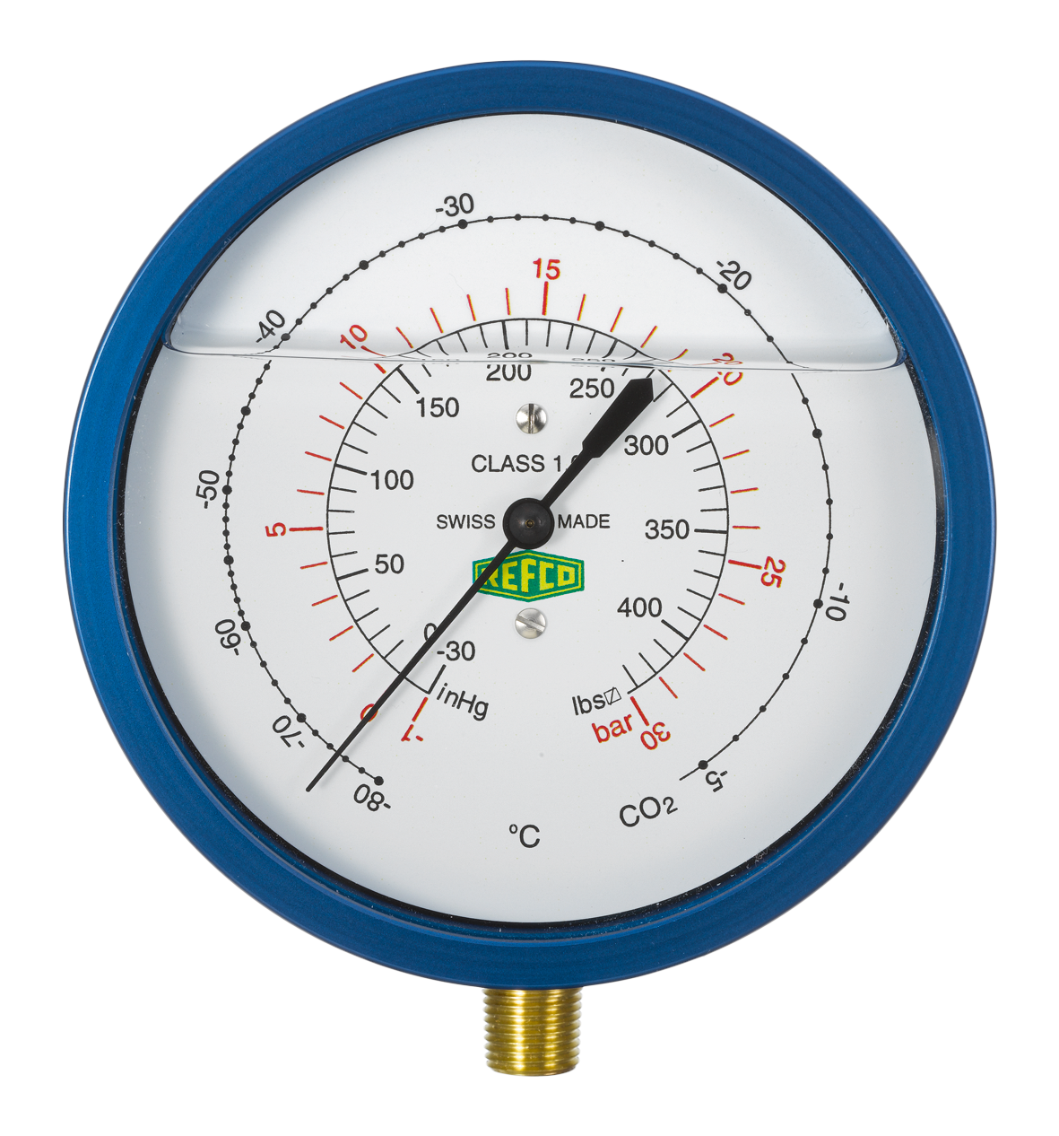 Manometer HP CO2  80 mm 1/8 NPT 4687901