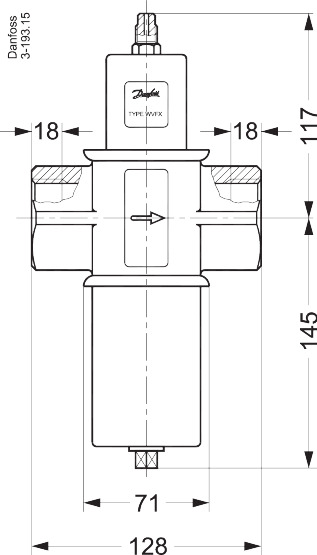 WVFX40 Vattenventil 003F1240