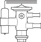 TUAE Expansionsventil R410A 068U1714