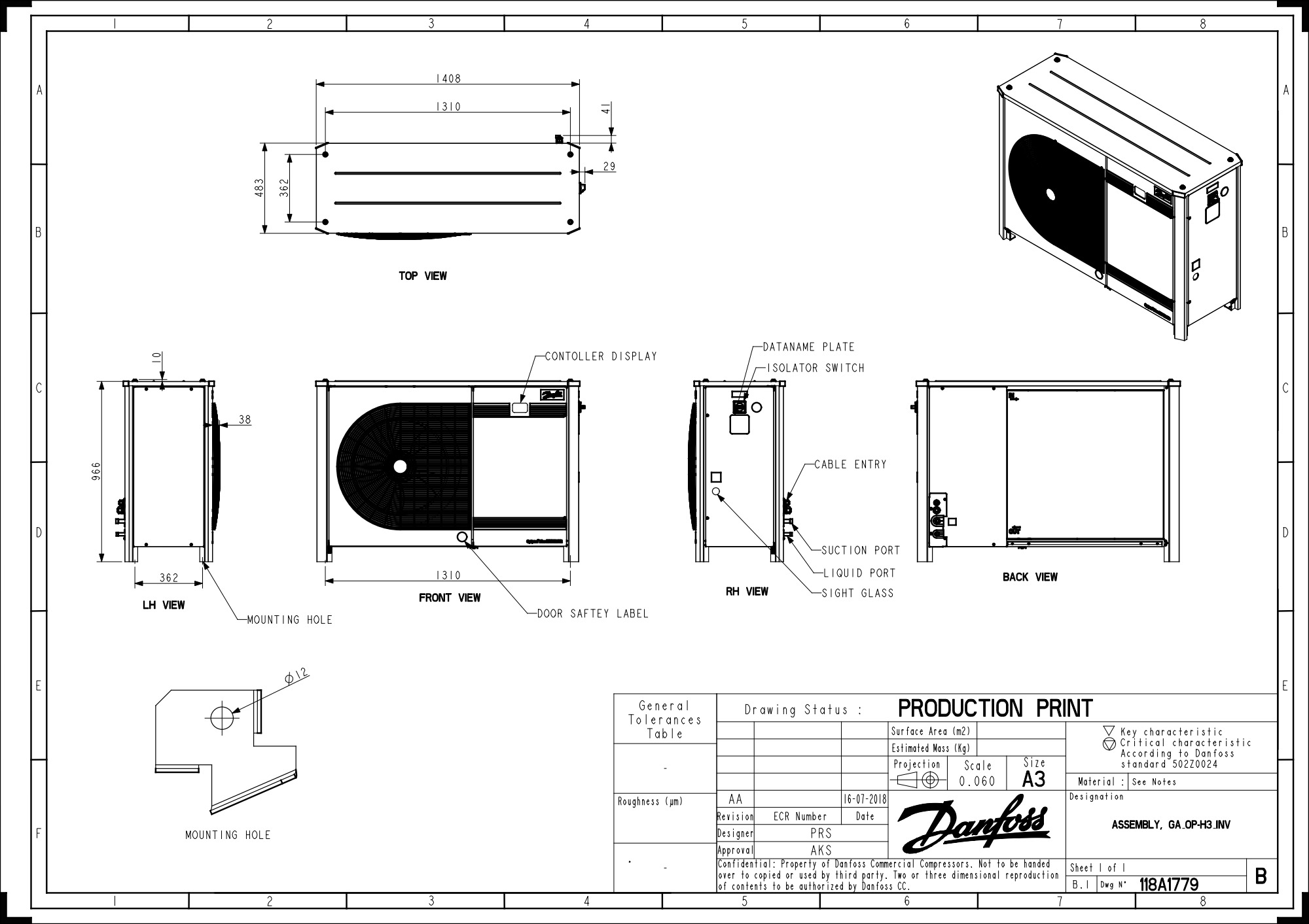 OP-PLUS A2L LPKM067LLP02E 114X3304