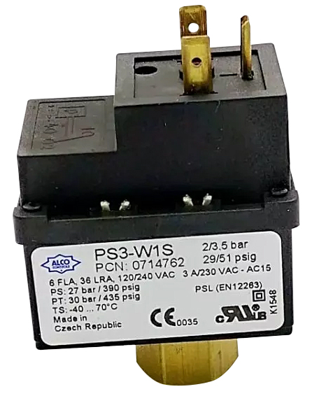 PS3-W1S Minipressostat 0,3/1,8  0714761