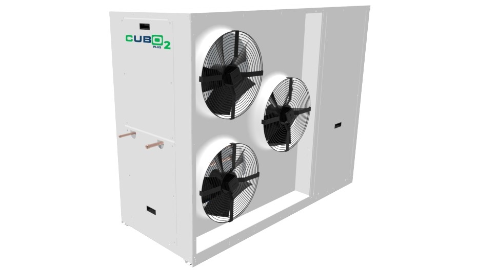 Cubo Plus med Varistep CRII kapacitetsregelring med Bitzerkompressorer