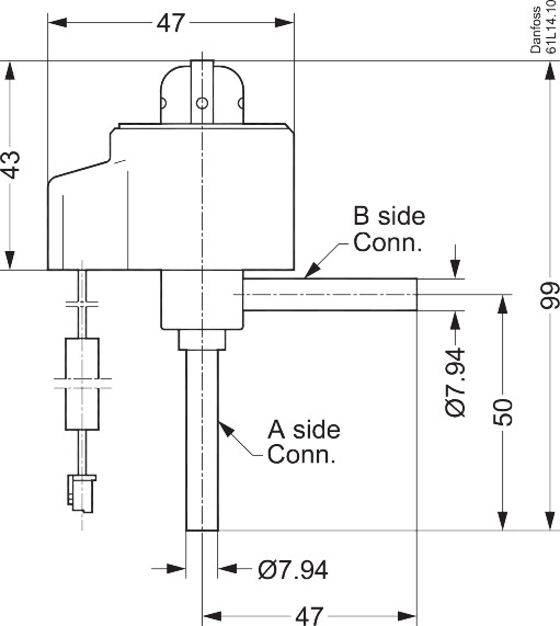 ETS 6-25 Elektronisk Expansionsventil 034G5035