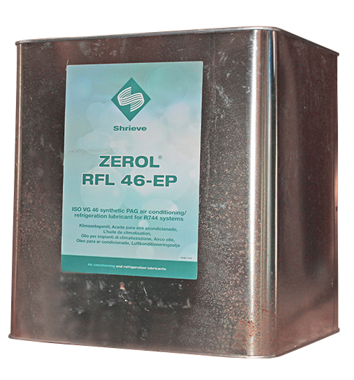 ZEROL RFL 46 EP, 5 kg PAG olja för R744 (CO2), R290 m fl