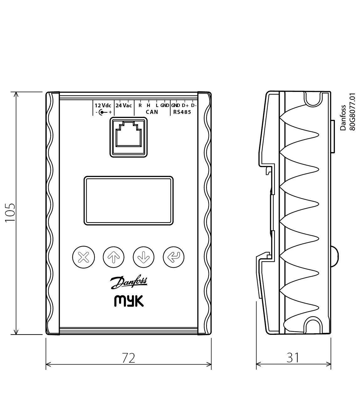 Gateway till EKE 1 PC KOOL prog 080G0073