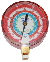Manometer Titan HP R448/R449/R452  80 mm 1/8 NPT   49601