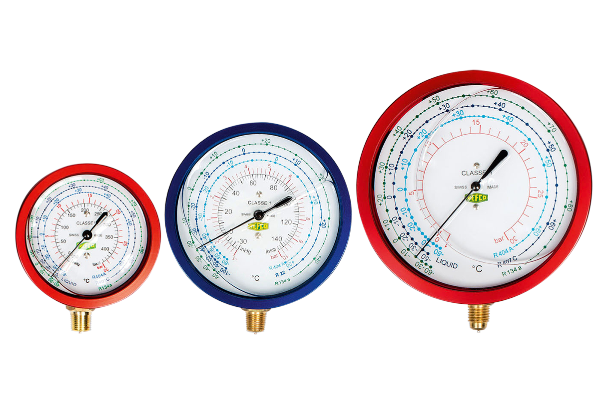 Manometer LP R32/R410  80 mm 1/8 NPT 4687833